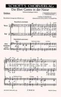 Die Ehre Gottes aus der Natur D-Dur op. 48 Nr. 4 Standard