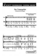 Das Vespergeläut - Les cloches des vêpres Standard