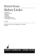 Sieben vierstimmige Lieder o. Op. AV. 67 Standard