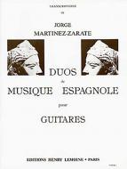 Duos de musique espagnole 