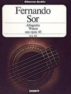 Allegretto und Walzer aus op. 45 