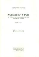 Concerto F-Dur op. 64/4 RV 542 / PV 274 Standard