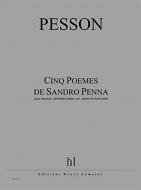 5 Poemes de Sandro Penna 