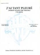 J'Ai Tant Pleure 