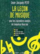 Leçon de musique 1ère et 2ème Années 