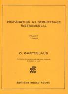 Préparation Au Déchiffrage Instrumental Vol. F, 1er Cahier 