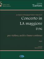 Volume 03: Concerto In La Maggiore D 96 