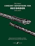 Concert Repertoire For Recorder 