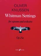 Whitman Settings op. 25 a 