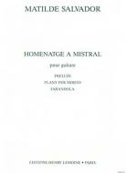 Homenatge à Mistral 