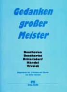 Gedanken großer Meister 