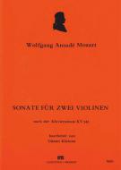Sonate (2 Violinen) 