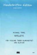 Novellette (Violine oder Klarinette, Klavier) 