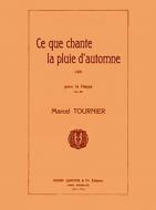 Ce que chante la pluie d'automne op. 49 
