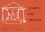 Fortschritt in der Flötenstunde 