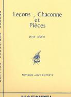 Lecons Chaconnes Pieces Piano 
