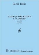 24 Etudes & Caprices Violon 