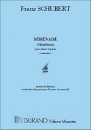 Serenade (Voix Graves) pour Chant et Piano 
