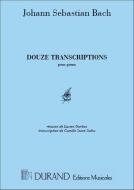 12 Transcriptions pour Piano 