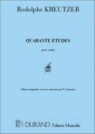 40 Etudes pour Violon 