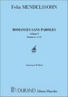 Romances Sans Paroles V1 Piano (1 A 10) (Revision Ra 