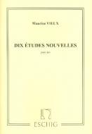 10 Nouvelles Etudes Alto 