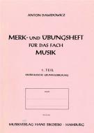 Merk- und Übungsheft für die musikalische Grundausbildung 