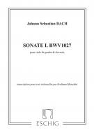 Sonate Nr. 1 BWV 1027 