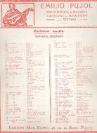 Pujol Etude N 3 Pujol 1202 Guitare 