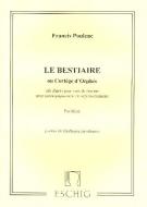 Le Bestiaire ou Cortège d'Orphée 