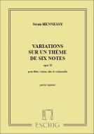 Variations Op. 58 Flute/Violon/Alto/Violoncelle 
