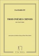 3 Poemes Chinois 