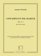 Concerto En Sol Majeur pour Violon et Piano 
