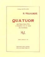 Villa-Lobos Quatuor 1921 Poche 