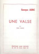 Une Valse G-Dur 