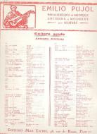 Pujol Canto De. Pujol 1245 Guitare 