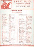 Pujol Triptyque. Pujol 1249 Guitare 