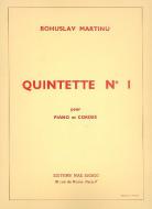 Quintette N 1 Complet Piano/Cordes (1933 