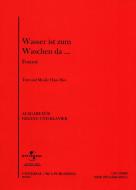 Wasser ist zum Waschen da 