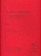 So oder so ist das Leben 