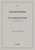 Une Larme pour Basse, Per Contrabbasso E Pianofort 