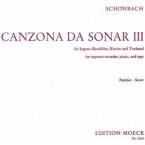 Canzona Da Sonar III 