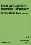 Kleine Vortragsstücke russischer Komponisten Heft 2 