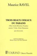 3 Chansons No 2: Trois beaux oiseaux du paradis 