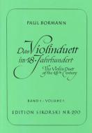 Das Violinduett im 18. Jahrhundert 1 