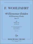 40 Elementar Etüden Op. 54 
