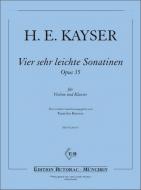 4 sehr leichte Sonatinen Op. 35 