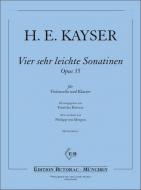 4 sehr leichte Sonatinen Op. 35 