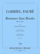 Romance Sans Paroles Op. 17/1 
