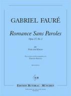 Romance Sans Paroles op. 17/2 